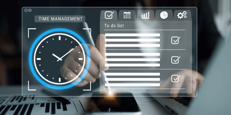タスクのイメージとビジネスマン